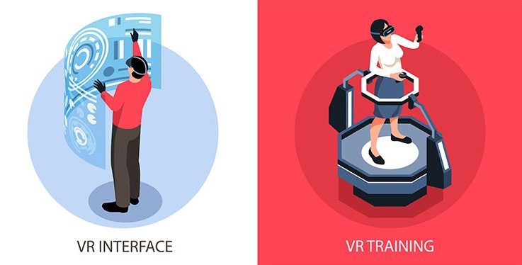 VR interface VR training